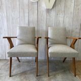 Pair of vintage armchairs