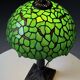 Tiffany style table lamp green