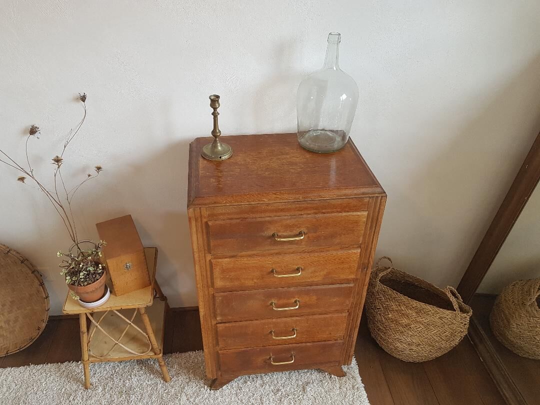 Chiffonier drawers 5 circa 1960