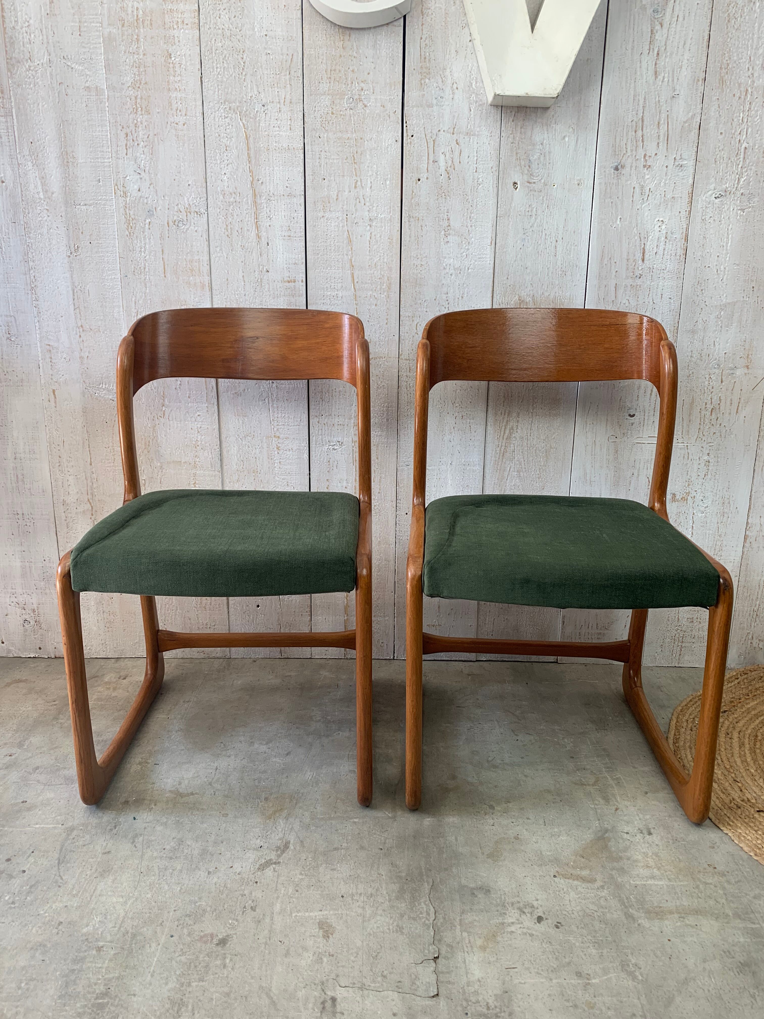 Pair of Baumann chairs