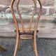 Lot de 4 chaises bistrot dépareillé  bois courbé