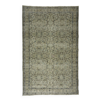 Tapis moderne unique, tapis turc oriental fait main Boho Kilim, pour cuisine, chambre à coucher 198 x 297 cm