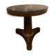 Empire period gueridon in mahogany and gilded bronze