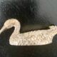 10 duck-shaped knife holders in silver-colored metal