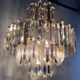 Paolo Venini 5-level crystal chandelier