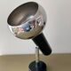 Pair of vintage wall lamps 60s-70s in chrome metal