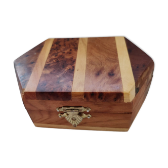 Small precious wooden box