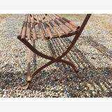 Banc de jardin du XIXe