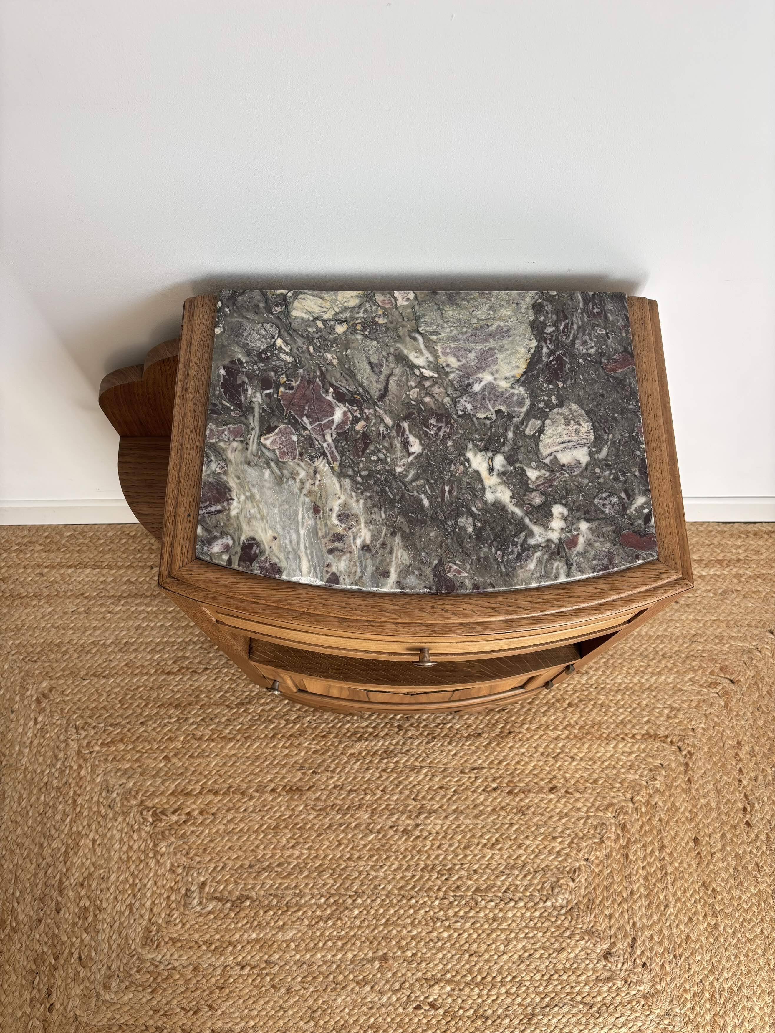 Restored Art Deco bedside table or accent furniture