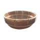 Mixed terracotta salad bowl