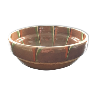 Mixed terracotta salad bowl
