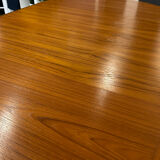 Extensible Baumann teck table vintage 1970