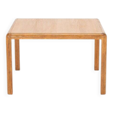 Table basse en chêne de Van Den Berghe Pauvers, années 1970