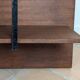 1960s wall bookshelf shelf