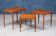 Tables Gigognes en Teck, Danemark, 1960s, Set de 3