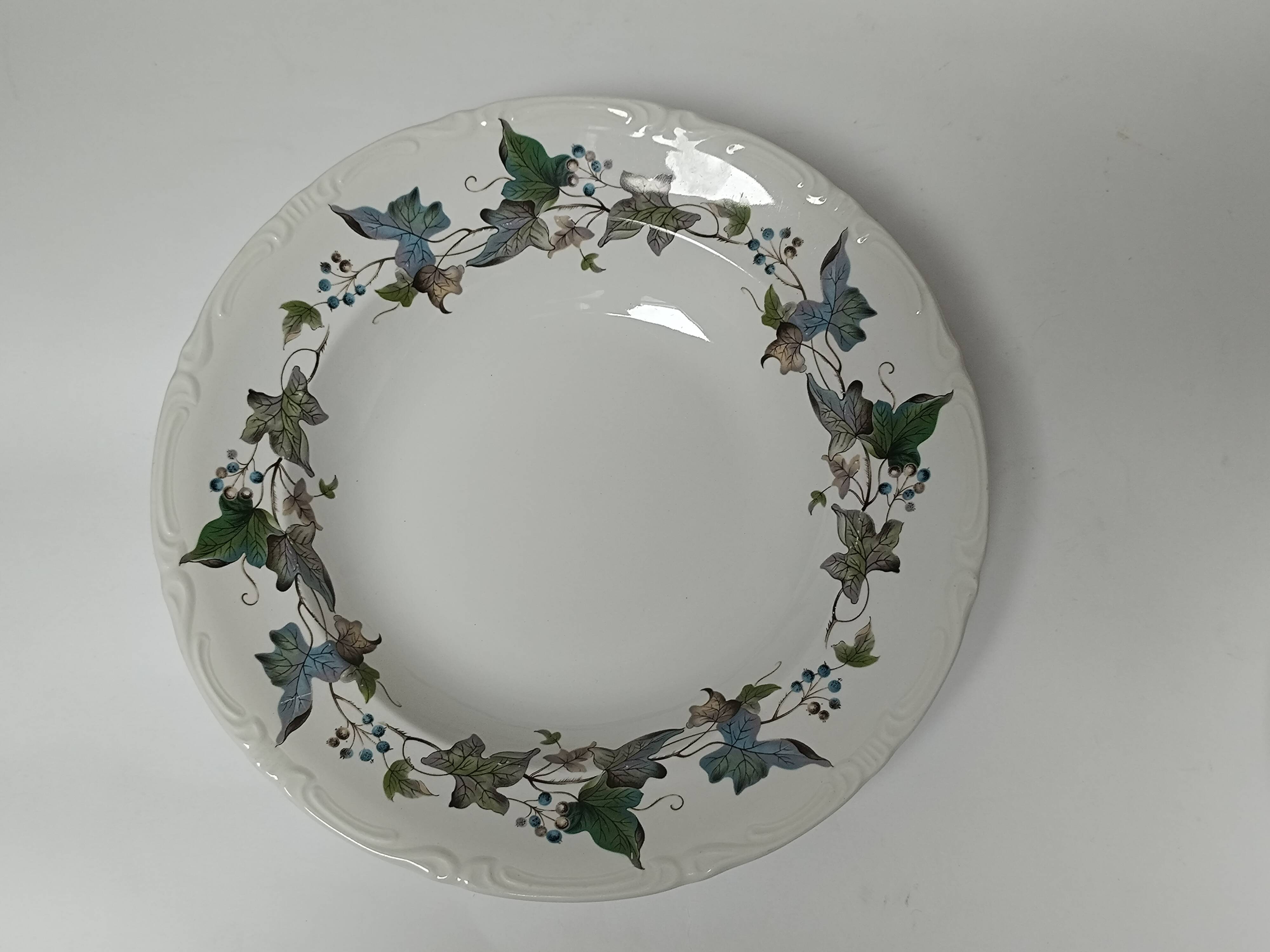 Royal China Vigo porcelain soup plates