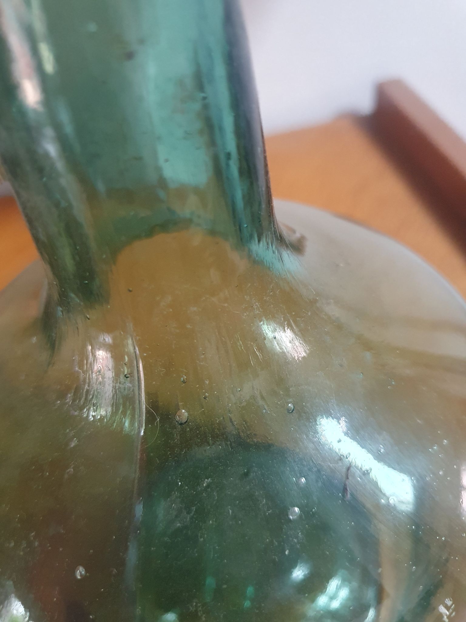 Lady jeanne vintage vase in glass Viresa