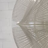 Vintage Space-Age Paul Secon nylon wire pendant lamp Sompex