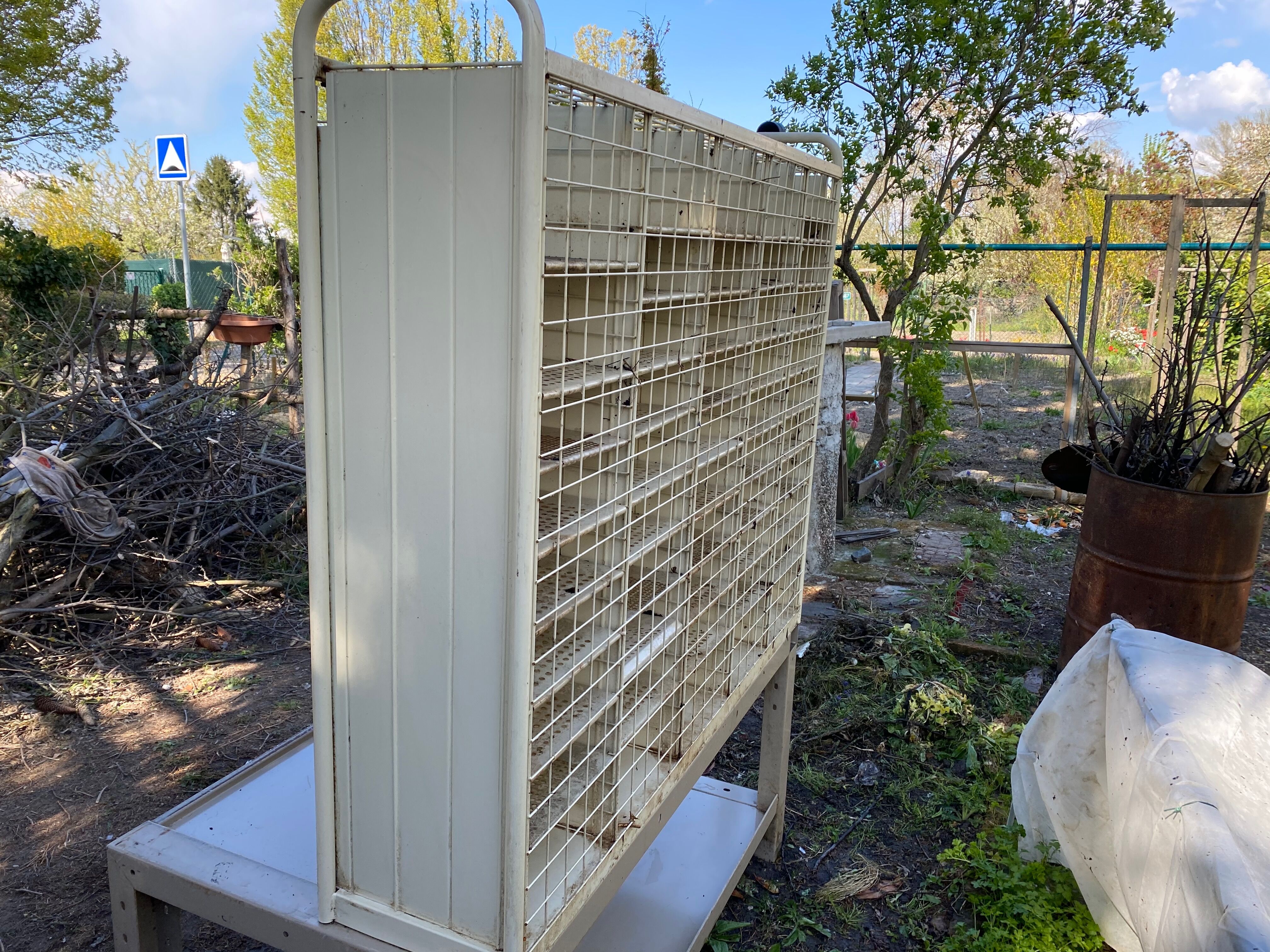 Craft furniture - vintage postal sorting furniture