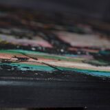 Bernard Laymet (20th century) "Untitled" acrylic on canvas signed