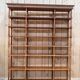 Large removable library – Neoclassical style – Stained mahogany wood