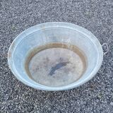 Large model zinc basin 90 liters