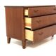 Commode scandinave en acajou, Suède, 1950