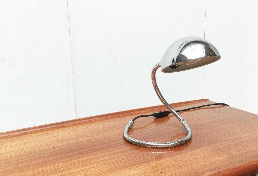 Space Age Snake Cobra Table Lamp, 1970s