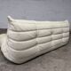 100% authentic ligne roset togo 3-seater beige leather in top condition!