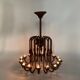 Large antique chandelier with 16 light arms