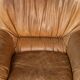 Vintage 20thc pair of italian leather lounge chairs by rossi di albizzate