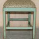 Pair of antique French chairs with original paint.