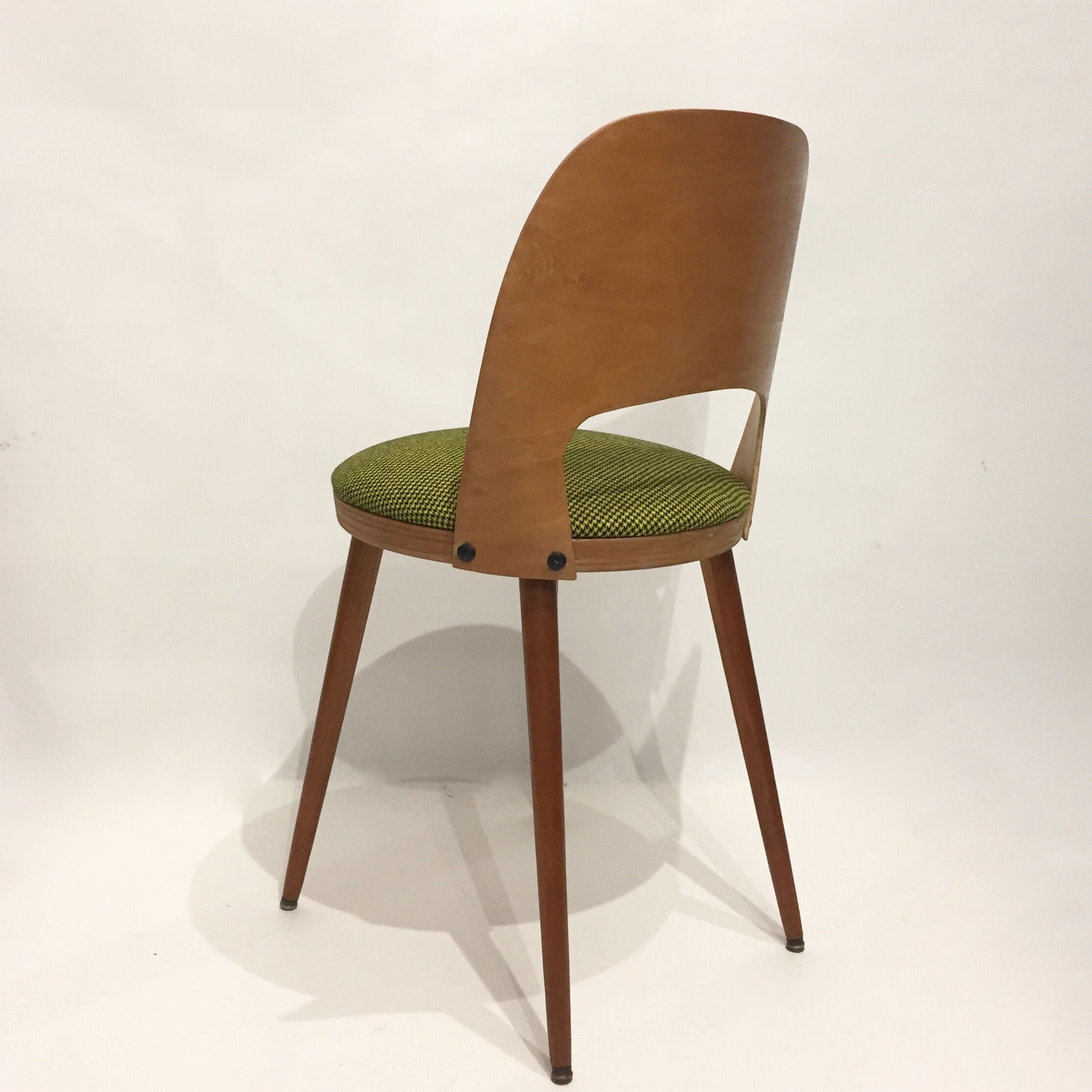 Retaped barrel chair