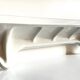 Vintage ceramic wall shelf - france