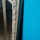 Gilded beveled mirror