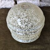 Speckled glass globe