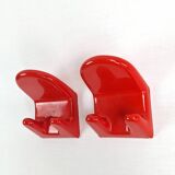 Paire de patères space age par Makio Hasuike pour Gedy, 1960