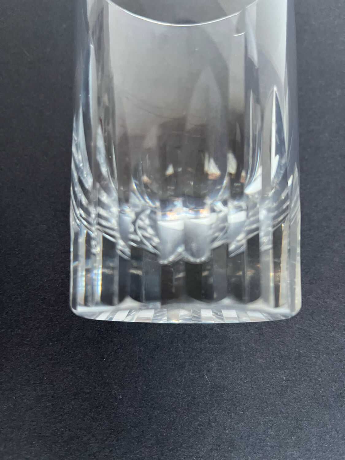 4 Baccarat crystal glasses