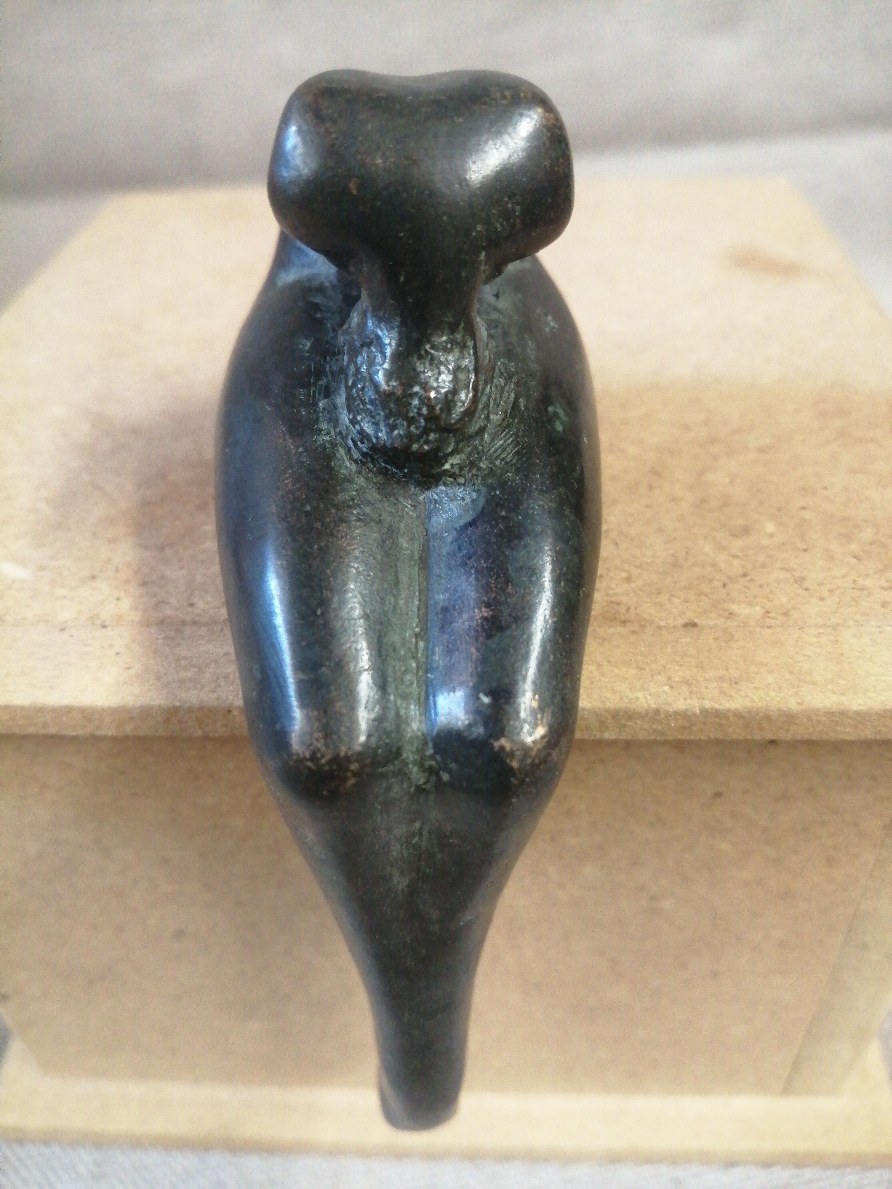 Bronze art deco press papers