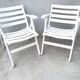 Folding wooden garden chairs Foppapedretti Vintage Italy