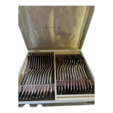 Housewife Ercuis fish cutlery silverware 24 pieces