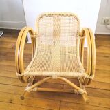 Rocking chair child design 70s