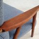 Danish sofa by Erhardsen & Andersen, completely renovated - reupholstered, 70s