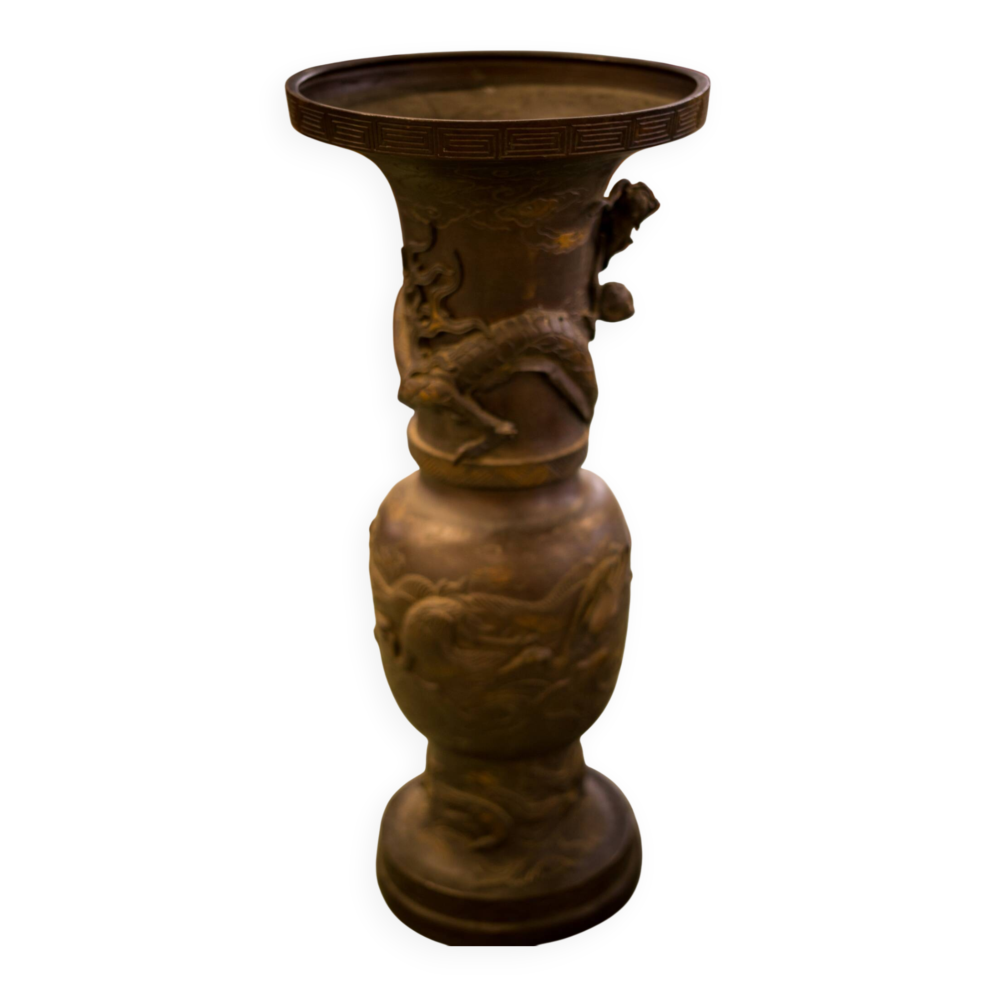 Bronze umbrella stand 1950