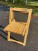 Wooden folding chair 1980
