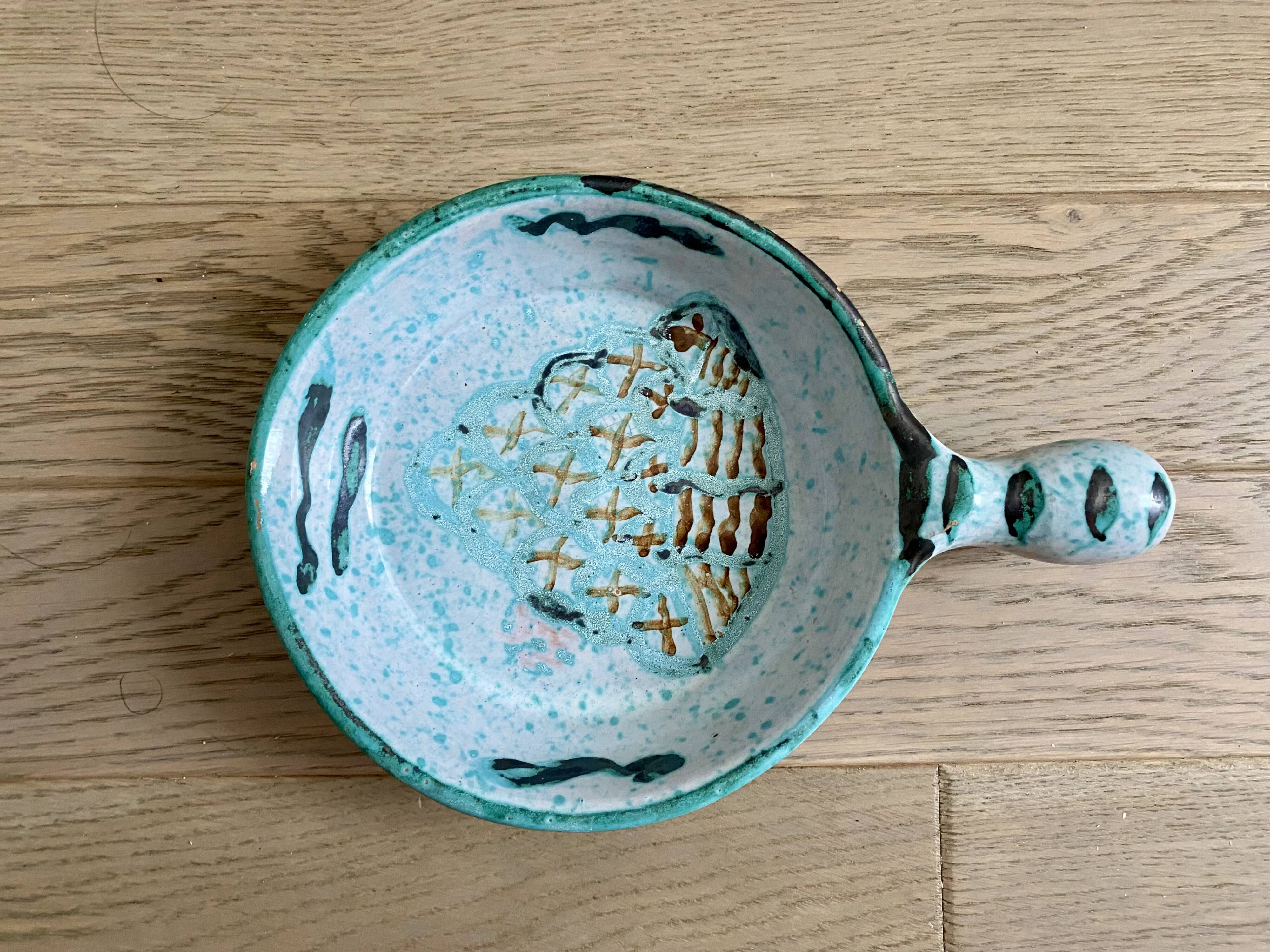Saucepan, caquelon from Vallauris