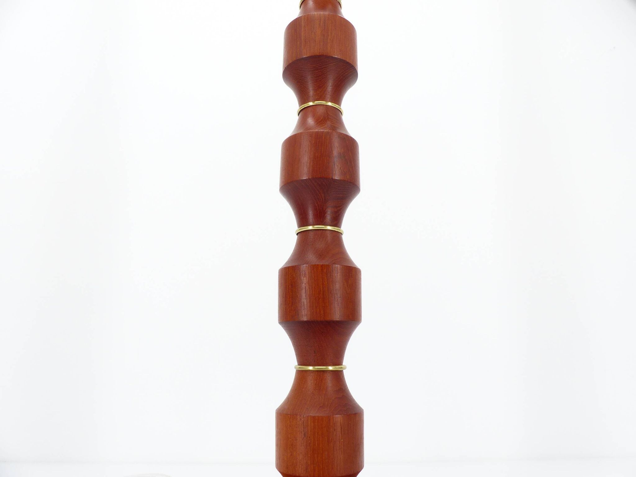 Scandinavian teak floor lamp base, Möllers Armaturfabrik 1960