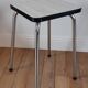 White marbled formica stool 70s