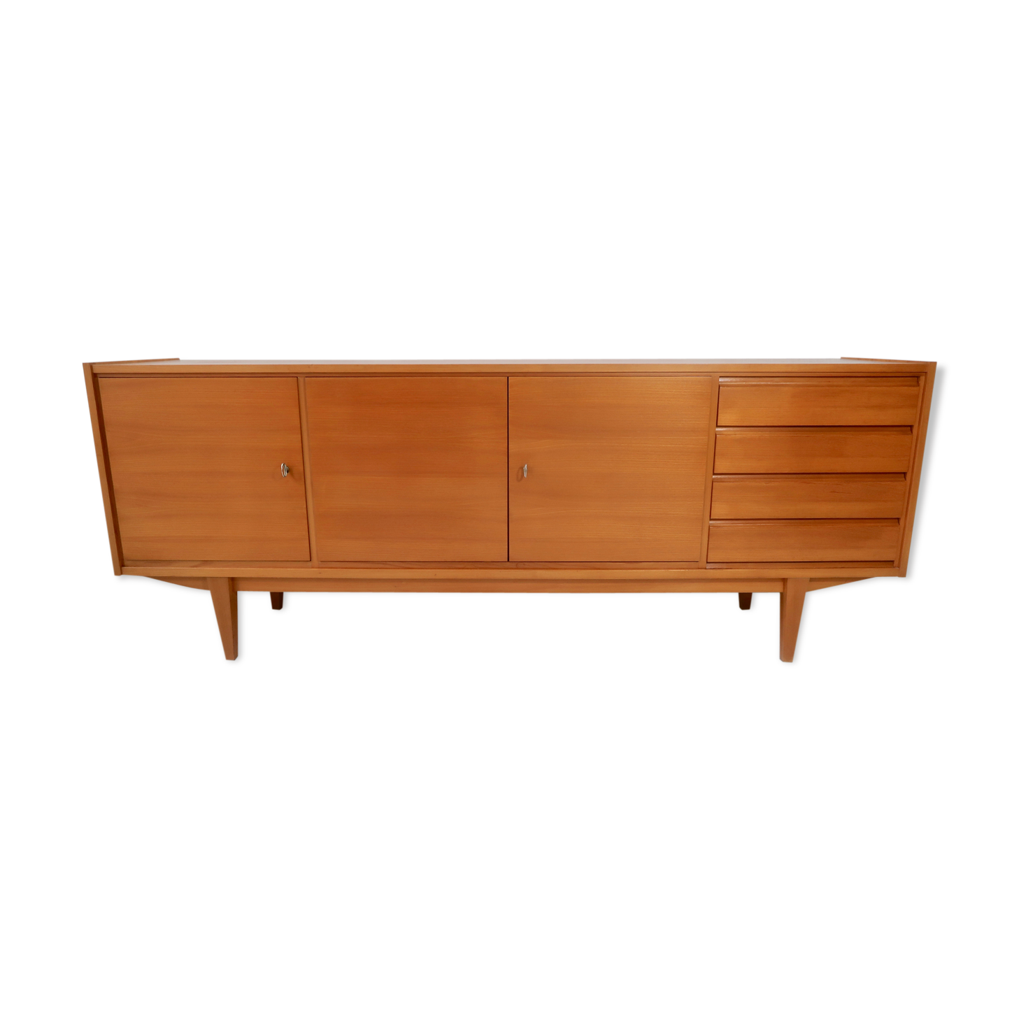 Mid-century ashwood sideboard, 1950s