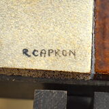 Table basse vintage 1960 / 1970 Roger Capron Vallauris